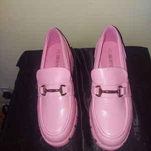 Dream Pairs Women Platform Chunky Heel Pink Size 9 Preowned